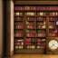 Placeholder: game texture beautiful bookshelves block