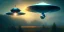 Placeholder: extra-terrestrial, 8K, photo realistic, highly detailed, lught ufo, light colors