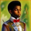 Placeholder: Prince African American boy by Seurat