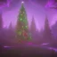 Placeholder: A magical warlock Christmas tree