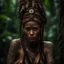 Placeholder: Behold the powerful alluring and pretty amazonic shaman woman, her body adorned with mystical tattoos, in the middle of amazonic jungle. intricate details, HDR, beautifully shot, hyperrealistic, sharp focus, 64 megapixels, perfect composition, high contrast, cinematic, atmospheric, moody