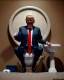 Placeholder: Donald Trump sitting in toilet scene, pants down, realistic image, hooper style, casual, concept art, smooth, unreal engine 5, god lights, ray tracing, RTX, lumen lighting, ultra detail, volumetric lighting, 3d.