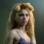 Placeholder: Shakira, artist, Realistic image, waist up portrait. perfect eyes, glow, circle iris. concept art, smooth, unreal engine 5, god lights, ray tracing, RTX, lumen lighting, ultra detail, volumetric lighting, 3d, finely drawn, high definition, 4k.