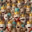 Placeholder: King cheerful 3D cute