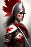 Placeholder: Canada as Female warrior