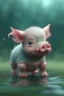 Placeholder: little murmaid baby pig