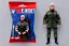 Placeholder: Mike pence G.i. joe toy doll space force uniform in a Blister package