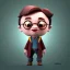 Placeholder: tiny cute {harry potter} toy, standing character, soft smooth lighting, soft pastel colors, skottie young, 3d blender render, polycount, modular constructivism, pop surrealism, physically based rendering, square image