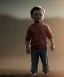 Placeholder: Leonardo di caprio toddler, full body, car, dramatic lighting, hyper realistic