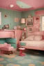 Placeholder: A vintage room embodying the essence of the 1950s