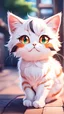 Placeholder: anime cute cat