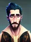 Placeholder: Portrait of a 30 year old strange gay wizard like Jake Gyllenhaal