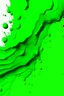 Placeholder: Image depicting color green blotches with dye