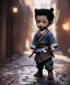 Placeholder: little boy samurai. shadows, Brent Weeks, Night Angel, cobblestone street alley, highly detailed, hyper-detailed, beautifully color-coded, insane details, intricate details, beautifully color graded, Cinematic, Color Grading, Editorial Photography, Depth of Field, DOF, Tilt Blur, White Balance, 32k, Super-Resolution, Megapixel, ProPhoto RGB, VR, Halfrear Lighting, Backlight, non photorealistic rendering