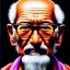 Placeholder: Ultra detailed fullbody Portrait in oil on canvas of Master Roshi,extremely detailed digital painting,ultrarealistic skin,intense stare, extremely detailed face, crystal clear eyes, mystical colors ,perfectly centered image, perfect composition, rim light, beautiful lighting,masterpiece ,8k, stunning scene, raytracing, anatomically correct, in the style of Simon Bisley and Ohrai Noriyoshi and robert e howard and Steve Jung and frank frazetta.