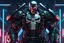 Placeholder: Punisher with Body parts mechanism in 8k cgi cyberpunk drawing style, samurai custom, close picture, neon, intricate details, highly detailed, high details, detailed portrait, masterpiece,ultra detailed, ultra quality