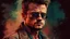 Placeholder: potrait of tyler durden with painterly art style