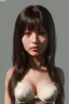 Placeholder: Ultra Realistic image, 25 years old brunette woman, Madrid, portrait, small stature, 1.60 cm tall and 55 kg in weight, natural small busty, traditional Japanese body tattoo, jakuza style, put traditional Japanese mask, vibrant color, highly detailed, art stations, concept art, smooth, unreal engine 5, god rays, ray tracing, RTX, lumen lighting, ultra detail, volumetric lighting.