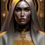 Placeholder: portrait of megan fox as a sultry nun, catholic, church, bible, christian, intricate, headshot, highly detailed, digital painting, artstation, concept art, sharp focus, cinematic lighting, illustration, art by artgerm and greg rutkowski, alphonse mucha, cgsociety