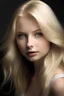 Placeholder: beautiful girl with blond hair