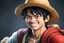 Placeholder: Luffy in 8k live action anime artstyle, dynamic pose, big smile, intricate details, highly detailed, high details, detailed portrait, masterpiece,ultra detailed, ultra quality