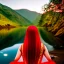 Placeholder: Clear focus, 8k, high quality, detailed, beautiful lighting, Shiva vibrant colors, red hair, vibrant red eyes,