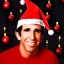 Placeholder: Arthur fonzarelli, elf hat, fonz, older, fonzie, xmas background, ears, green