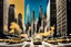 Placeholder: Prompt : A striking high-contrast, cinematic photo-style vertical collage that captures the essence of the City. Each letter of "CHICAGO" is represented by a dynamic and vibrant scene, with different iconic landmarks and moments in time. Grand buildings and Parks dominate the background, while smaller scenes such as bustling street life, yellow taxis, and people performing various activities fill the foreground. The overall mood is energetic and lively, with an emphasis on the vibrant spirit of