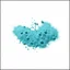 Placeholder: scattered powder, abstract powder, top view