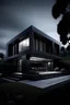 Placeholder: Mate black modern mansion