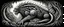 Placeholder: airbrush of twisted rock and jungle monster breed animal as fantasy art in the style of giger and escher