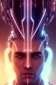 Placeholder: cyberpunk, head, men, portrai, tron