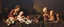 Placeholder: master oil painting by Rembrandt,some are born and some a dying