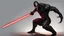 Placeholder: venom sith with lightsaber claws