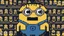 Placeholder: Minions from despicable me in the theme of 8 bit