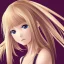 Placeholder: Anime art of female teenager with long blonde hair