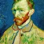 Placeholder: selfportrait painted by van gogh