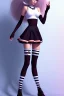 Placeholder: Guy, skirt, thigh high socks