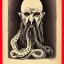 Placeholder:  Nosferatu vampire with a tentacle beard as a Russian Orthodox