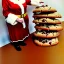 Placeholder: Ms. Claus hotty, amorously bringing me cookies