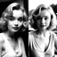 Placeholder: A girl who looks like lily-rose Depp and marilyn monroe