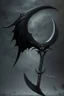 Placeholder: black big scythe