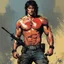 Placeholder: [art by Greg Smallwood] Rambo