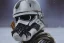 Placeholder: gaspunk stormtrooper in winter painted by hr giger