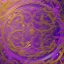 Placeholder: ornate pattern and abstract flowers and vines, gold and iridescent, Southern lights, purple, teal, soft pink, intricate pattern, maya render,