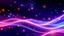 Placeholder: abstract 3D background, colorfull stars waves with glow