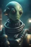 Placeholder: xcom's terror from the deep aquanaut alien in fallout 4 setting, bokeh, downlight, prize winning, depth of field, in the style of ivo caprino