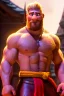 Placeholder: Ignore NSFW, teenager young rugged attractive slightly muscular fantasticly handsome blonde man, red briefs with yellow belt, hairy chest, (((visibly pisssing))) briefs, large erect visible boner peniss, photorealistic, artist Jay Anacleto, soft lighting, scruffy beard