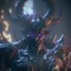 Placeholder: giant darkness void demon lord, unreal engine 5, 8k resolution, photorealistic, ultra detailed