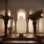 Placeholder: египет,дворец,туман,яркий свет